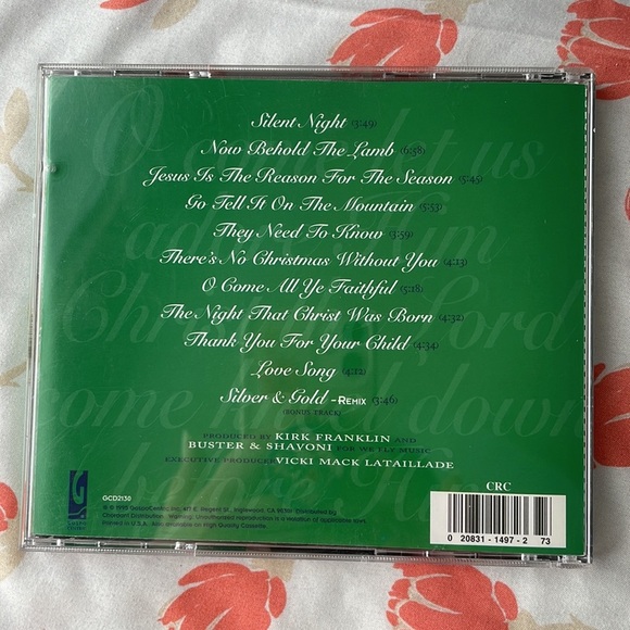 Kirk‎ Franklin and the Family Christmas CD - Picture 3 of 7